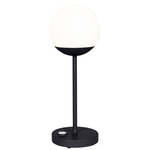 Mooon Portable Table Lamp Max with Glass Diffuser - Anthracite / White