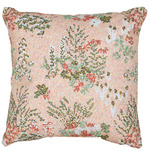 Bouquet Sauvage Pixels Outdoor Cushion - Powder Pink