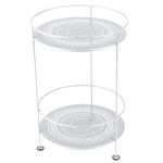 Guinguette Perforated Side Table - Cotton