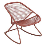 Sixties Rocking Chair - Red Ochre
