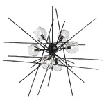 Griffin Starburst Pendant - Black / Clear