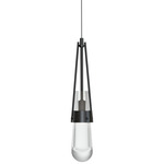 Link Low Voltage Mini Pendant - Ink / Clear