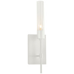 Vela Wall Sconce - White / Clear