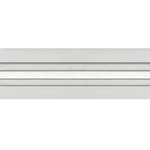 Monorail - Satin Nickel/Clear Insulator