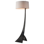 Stasis Floor Lamp - Ink / Natural Anna