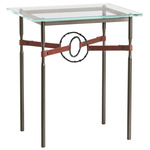 Equus Side Table - Oil Rubbed Bronze / Black
