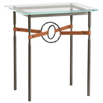 Equus Side Table - Oil Rubbed Bronze / Black