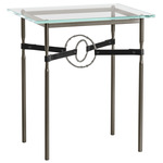 Equus Side Table - Oil Rubbed Bronze / Natural Iron