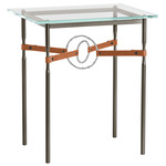 Equus Side Table - Oil Rubbed Bronze / Vintage Platinum