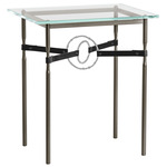 Equus Side Table - Oil Rubbed Bronze / Vintage Platinum