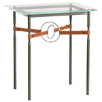 Equus Side Table - Oil Rubbed Bronze / Sterling