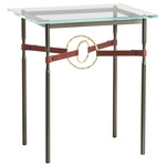 Equus Side Table - Oil Rubbed Bronze / Modern Brass