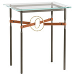 Equus Side Table - Oil Rubbed Bronze / Modern Brass