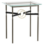 Equus Side Table - Oil Rubbed Bronze / Modern Brass