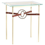 Equus Side Table - Modern Brass / Bronze