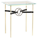 Equus Side Table - Modern Brass / Bronze
