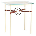 Equus Side Table - Modern Brass / Oil Rubbed Bronze