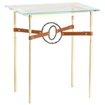 Equus Side Table - Modern Brass / Oil Rubbed Bronze