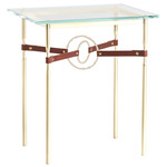 Equus Side Table - Modern Brass / Soft Gold