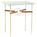Equus Side Table - Modern Brass / Soft Gold