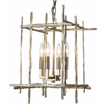 Tura Chandelier - Modern Brass