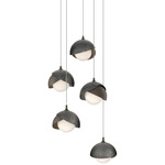Brooklyn Multi Light Pendant - Bronze / Ink
