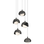 Brooklyn Multi Light Pendant - Black / Ink