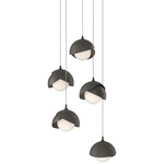 Brooklyn Multi Light Pendant - Oil Rubbed Bronze / Dark Smoke