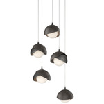 Brooklyn Multi Light Pendant - Ink / Oil Rubbed Bronze
