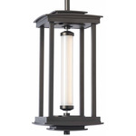Athena Tall Pendant - Oil Rubbed Bronze / Clear