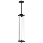 Athena Tall Pendant - Ink / Clear