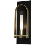 Triomphe Wall Sconce - Black / Modern Brass