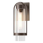 Alcove Outdoor Wall Sconce - Coastal Bronze / Clear