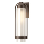 Alcove Outdoor Wall Sconce - Coastal Bronze / Frosted