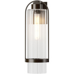 Alcove Outdoor Wall Sconce - Coastal Oil Rubbed Bronze / Clear