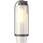 Alcove Outdoor Wall Sconce - Coastal Natural Iron / Frosted