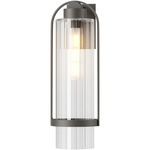 Alcove Outdoor Wall Sconce - Coastal Natural Iron / Clear