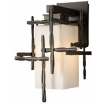 Tura Outdoor Wall Sconce - Coastal Oil Rubbed Bronze / Opal