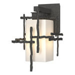 Tura Outdoor Wall Sconce - Coastal Natural Iron / Opal