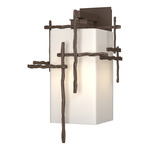 Tura Outdoor Wall Sconce - Coastal Bronze / Opal