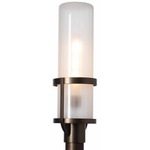 Alcove Outdoor Post Light - Coastal Oil Rubbed Bronze / Frosted