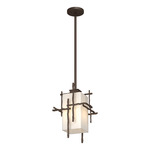 Tura Outdoor Pendant - Coastal Bronze / Opal