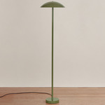 Arundel Floor Lamp - Reed Green / Reed Green Shade