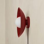 Arundel Orb Surface Mount - Oxide Red Canopy / Oxide Red Shade
