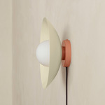 Arundel Orb Surface Mount - Peach Canopy / Bone Shade