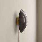 Brass Arundel Surface Mount - Brass Canopy / Blackened Brass Shade