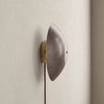 Brass Arundel Surface Mount - Brass Canopy / Pewter Shade