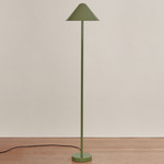 Eave Floor Lamp - Reed Green / Reed Green Shade