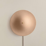 Alien Surface Mount - Brass Canopy / Tan Clay Shade
