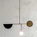 Phase. 01 Chandelier - Brushed Brass